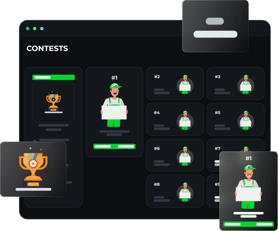 Leaderboard and contests